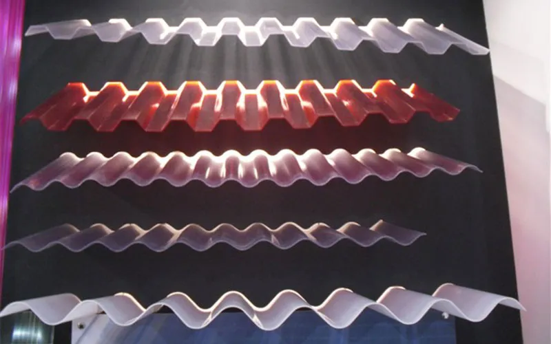 Производственная линия гофрированного листа (волнового шифера) из ПК, ПП, ПВХ, НПВХ, цветного стального листа (6)