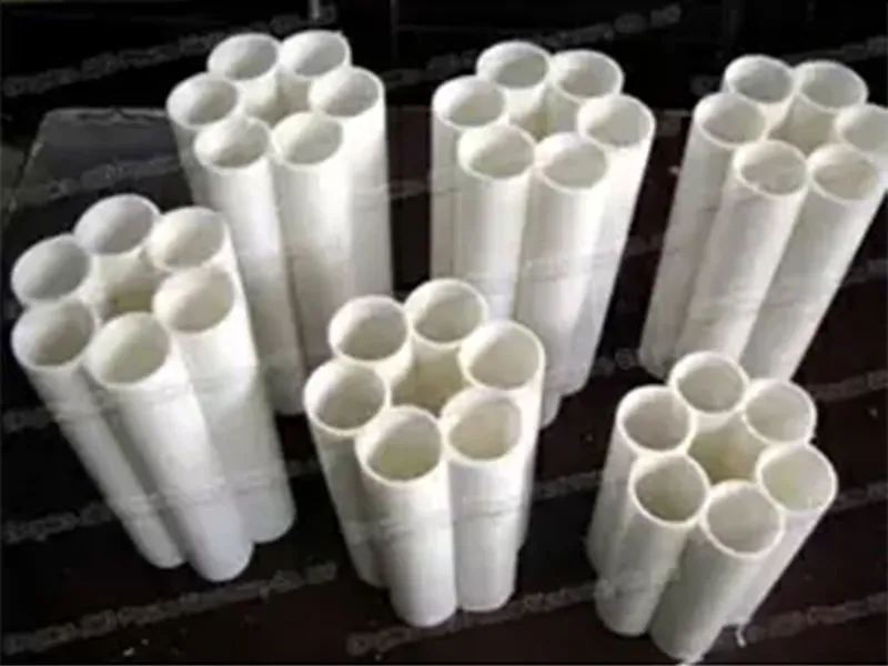 Производственная линия многоканальных, двухканальных, многотрубных труб из ПВХПЭ (8)