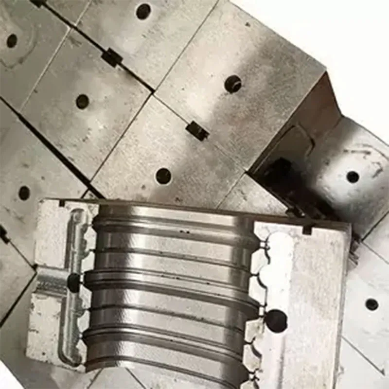 Производственная линия предварительно напряженных гофрированных плоских труб ПЭ с ребрами труб с «бамбуковыми» сегментами для мостов (1)