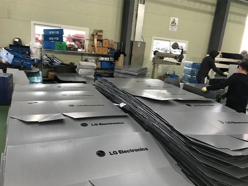 Производственная линия сотовых панелей из ПП (5)