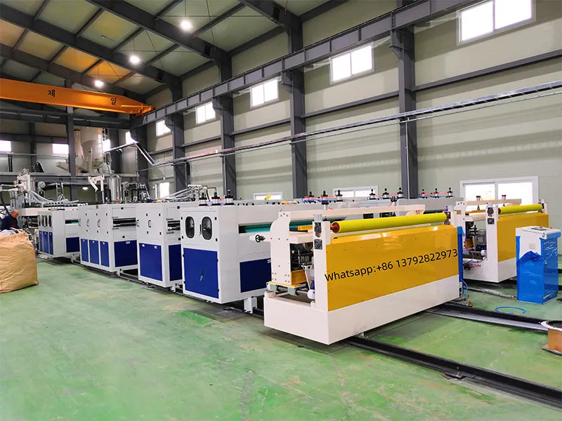 Производственная линия сотовых панелей из поликарбоната (5)