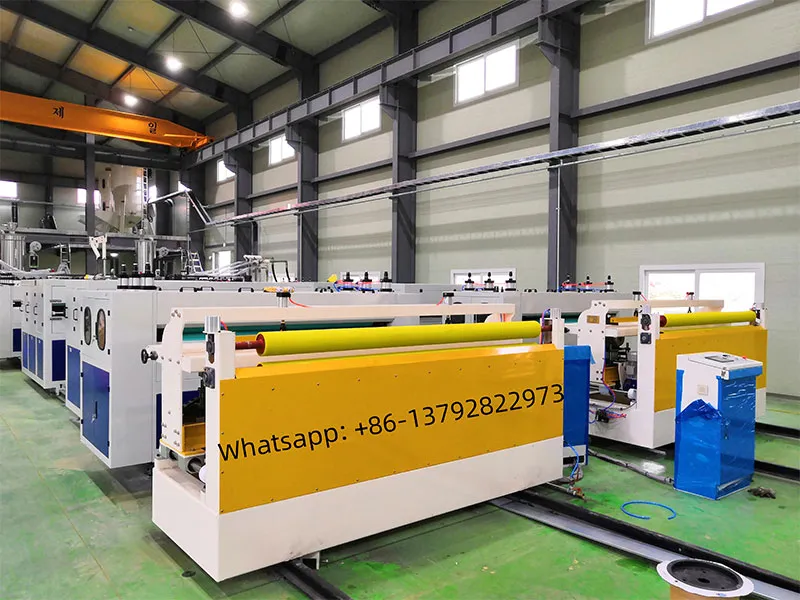 Производственная линия сотовых панелей из поликарбоната (6)