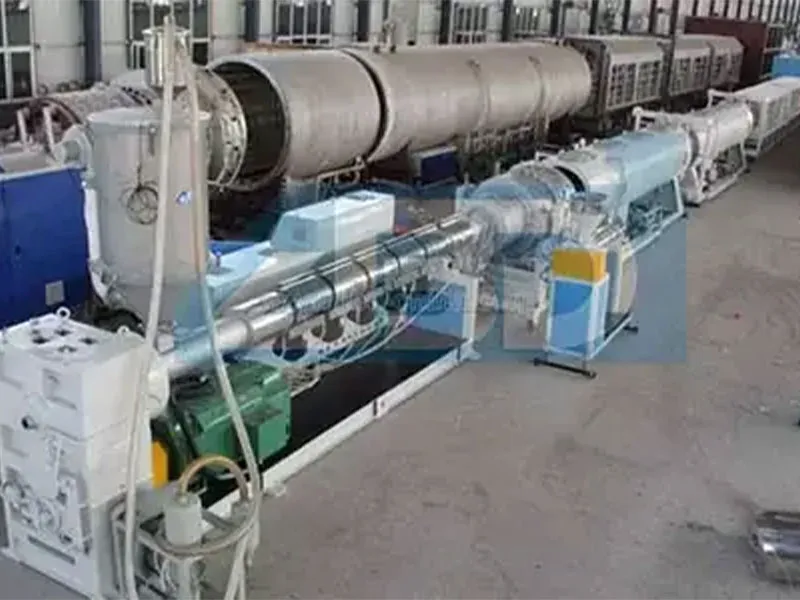 Производственная линия труб ПЭ для водоснабжения, водоотведения, газоснабжения, нефтепроводов и теплоизолированных труб (13)