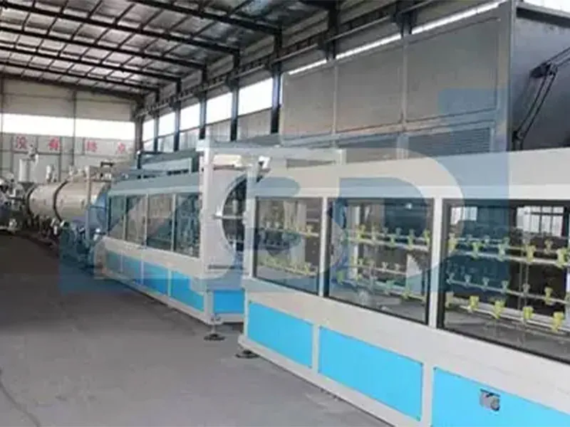 Производственная линия труб ПЭ для водоснабжения, водоотведения, газоснабжения, нефтепроводов и теплоизолированных труб (14)